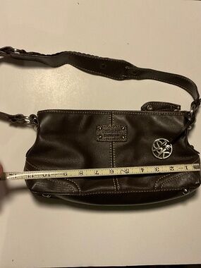 The Sak leather hand bag.